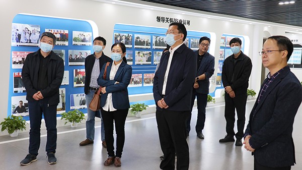 浙江省農(nóng)業(yè)科學(xué)院黨委委員、副院長(zhǎng)楊華一行赴托普云農(nóng)考察調(diào)研